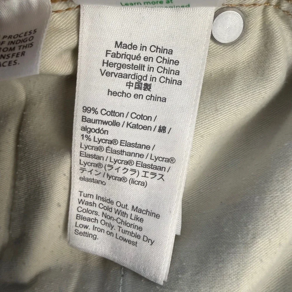 J. Crew Norwalk Wash Long Denim Shorts Raw Hem AV252 Blue‎ Womens 26